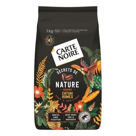 Carte noire secrets de nature grains catuai romex 1kg