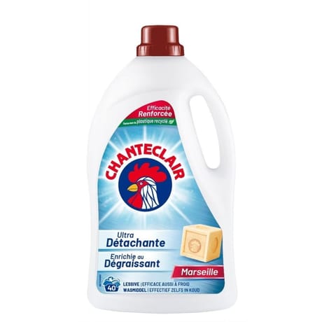 Chanteclair lessive liquide marseille enrichie au degraissant 1800ml