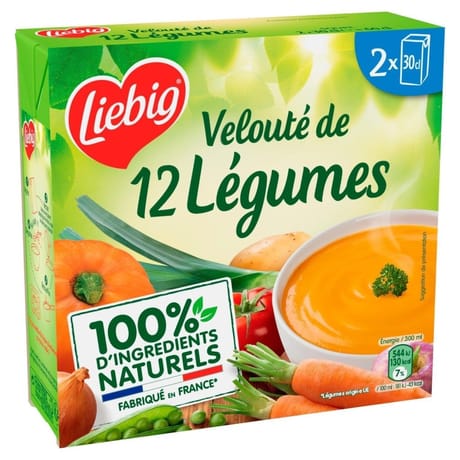 Liebig veloute de 12 légumes 2x30 cl