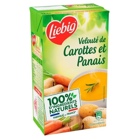 Liebig velouté de carottes et panais 1l