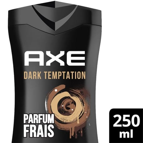 Axe gel douche homme 5 en 1 dark temptation 250ml