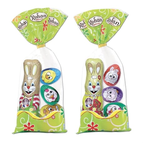 Rohan sachet composé 1 lapin + oeufs sous alu 125g