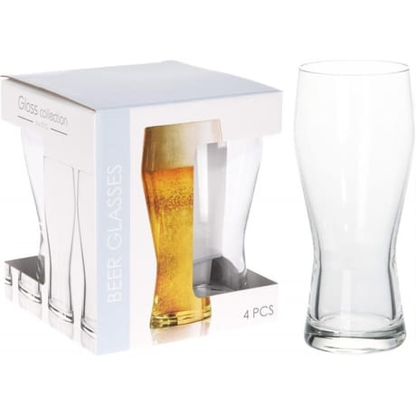 Verres a bière x4 37 cl
