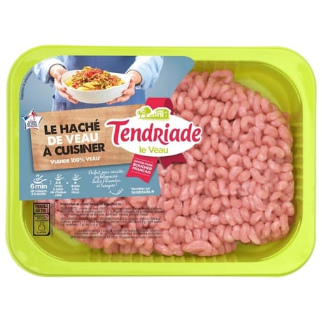 Haché de veau à cuisiner 400g Tendriade