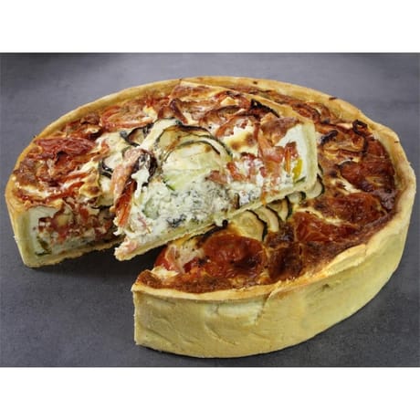 Quiche aux légumes du tian
