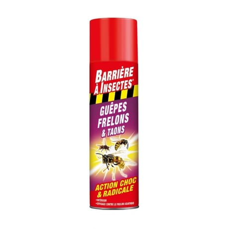 Barriere à insectes  aerosol guêpes, frelons, taons 400 ml