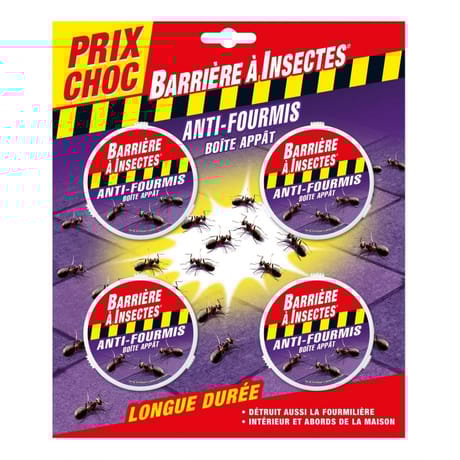 Anti fourmis 4 boites appat
