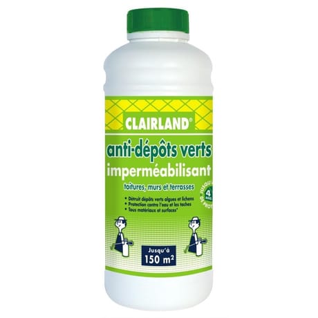 Clairland anti-mousses et imperméabilisant toitures 1 l