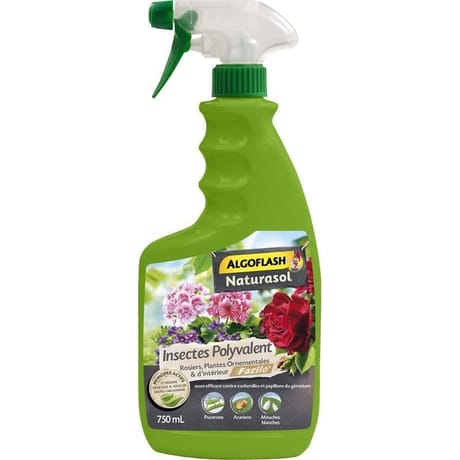 Algoflash insecticide extérieur polyvalent pulvérisateur 750 ml