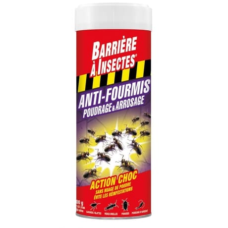 Barrière a insectes-anti-fourmis poudrage & arrosage 500grs