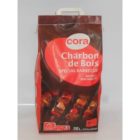 Cora Charbon de bois spécial barbecue 20L