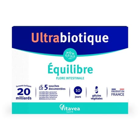 Vitavea ultrabiotique équilibre gélules x10