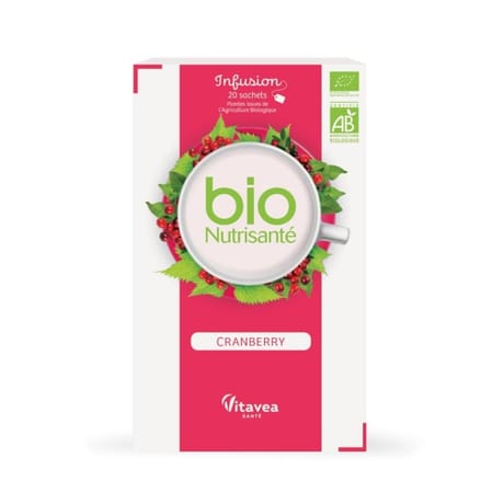 Vitavea infusions cranberry sachets bio x20