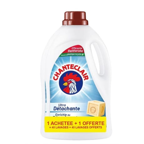 Chanteclair lessive marseille lot de 1+1 offert 3.6l