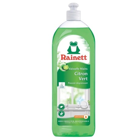 Rainett liquide vaisselle citron vert 750ml