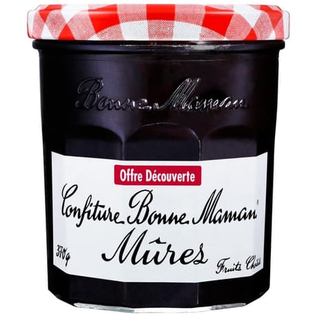 Bonne maman confiture mûre 370g - offre découverte