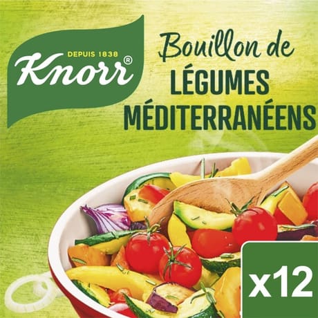 Knorr bouillon de légumes mediterannéens 132g