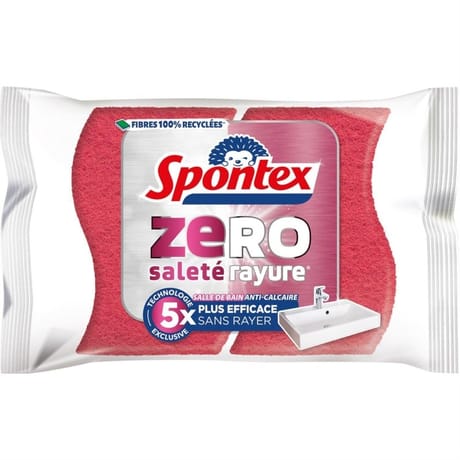 Spontex zero salle de bain x2