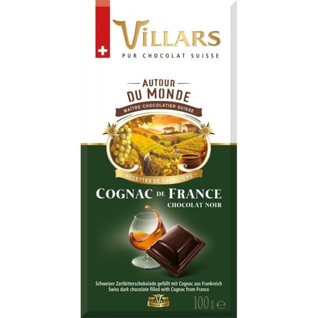 Villars noir cognac de france 100g