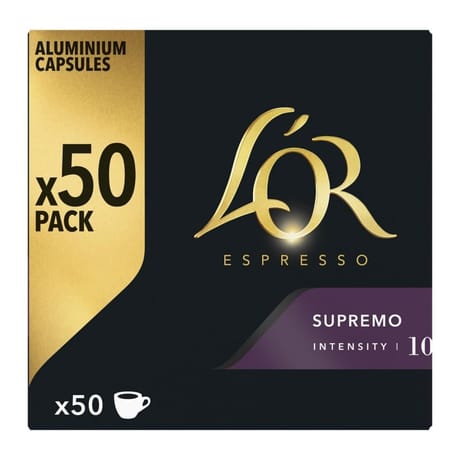 L'or espresso supremo n°10 caps x50 - 260g