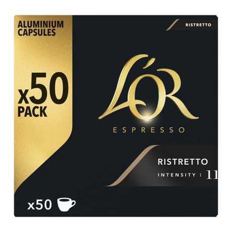 L'or espresso ristretto n°11 caps x50 - 260g
