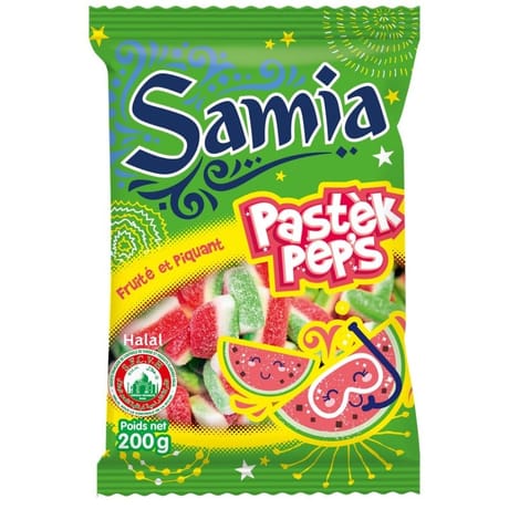 Samia bonbons pastèques  200g