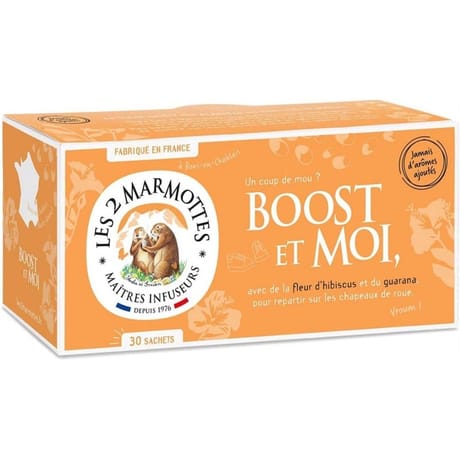 Les 2 Marmottes infusion boost et moi 55g