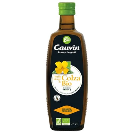 Cauvin huile de colza bio 75cl