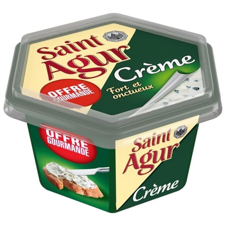 Saint agur crème 155g offre gourmande