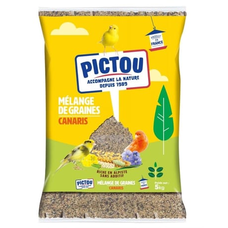 Pictou sac mélange canaris 5kg