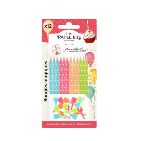 La patelière bougies magiques x12