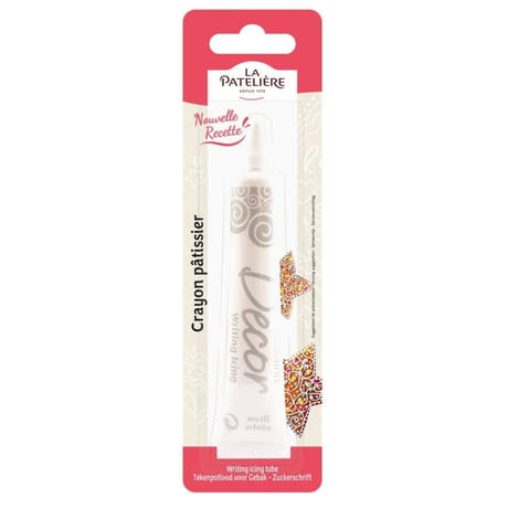 La patelière crayon patissier blanc 25g