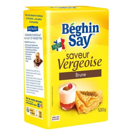 Beghin Say saveur vergeoise 500g