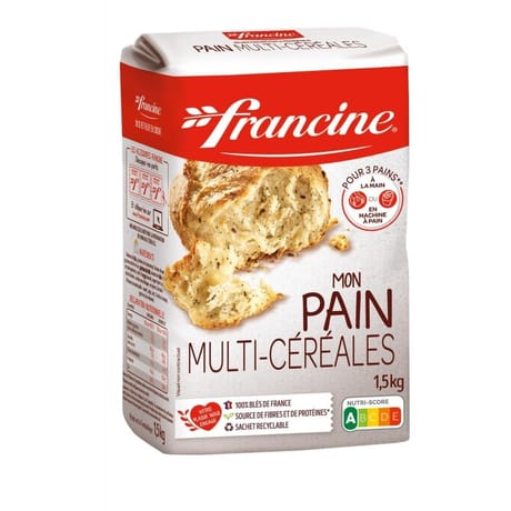 Francine farine pain multi céréales 1,5 kg