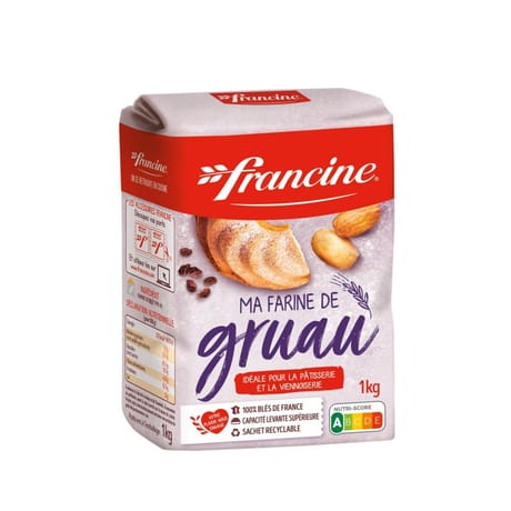 Francine farine de gruau 1kg