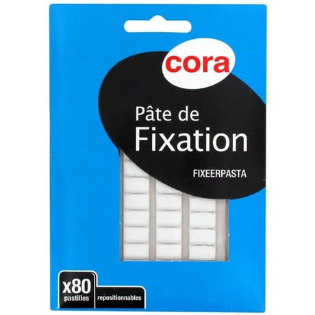 Cora 80 pastilles de pâte adhésive 50 g