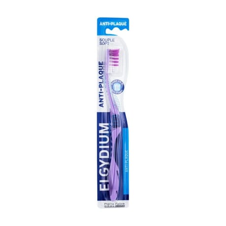 Elgydium brosse à dents anti plaque souple x1