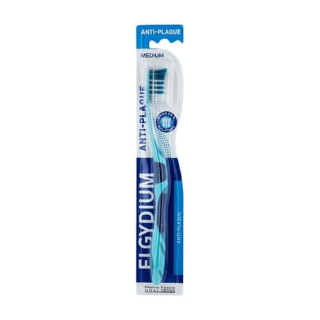 Elgydium brosse à dents anti plaque medium x1