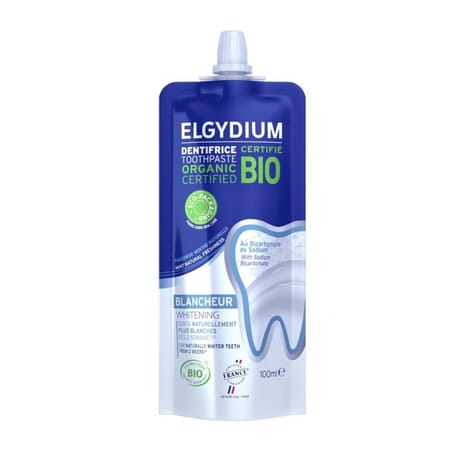 Elgydium dentifrice blancheur bio 100ml