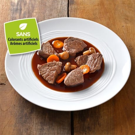 Boeuf charolais au vin du medoc