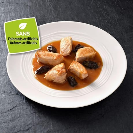 Sauté de porc aux pruneaux cuisinés au porto