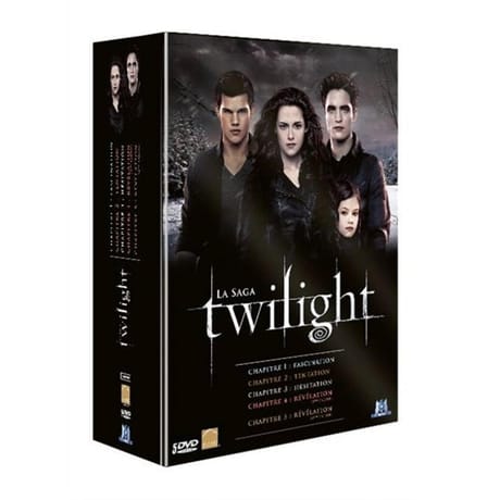 Coffret dvd twilight l'intégrale