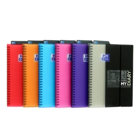 Oxford agenda student 15x21 1 semaine sur 2 pages assorti