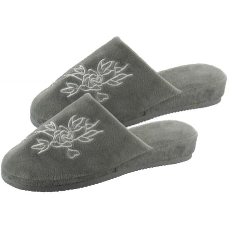 Mule chinoise talon femme GRIS 39