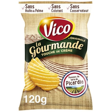Vico chips la gourmande 120g