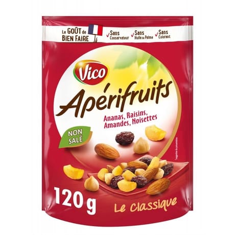 Vico apérifruits rouge 120 g