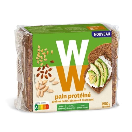 Ww pain protéiné 250g