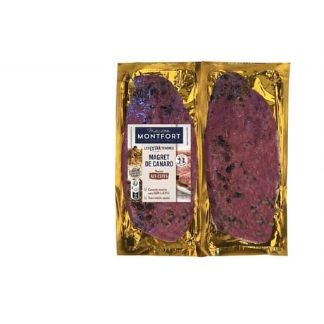 Maison Montfort magret de canard aux cèpes x2