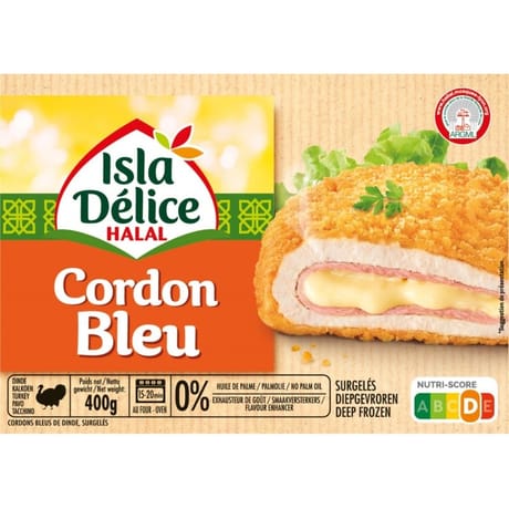 Isla Délice 4 cordons bleus halal 400g