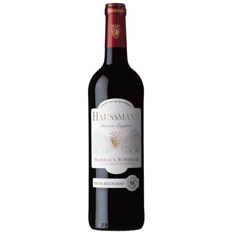 Haussmann bordeaux supérieur rouge 75cl 13,5%vol